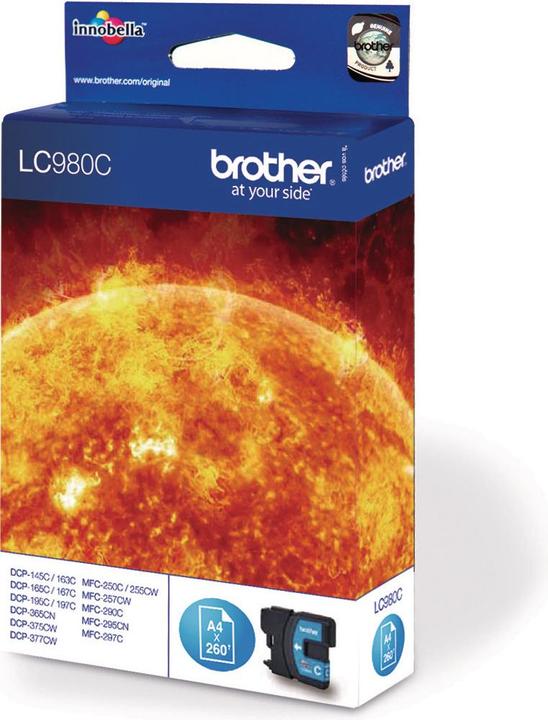 Actual product image Brother Lc-980c (C)