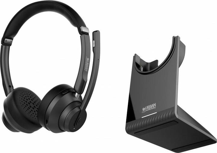 Image du produit Urban Factory Bluetooth 5.2 Heasdet With Enc And Charging Stand (Sans fil)