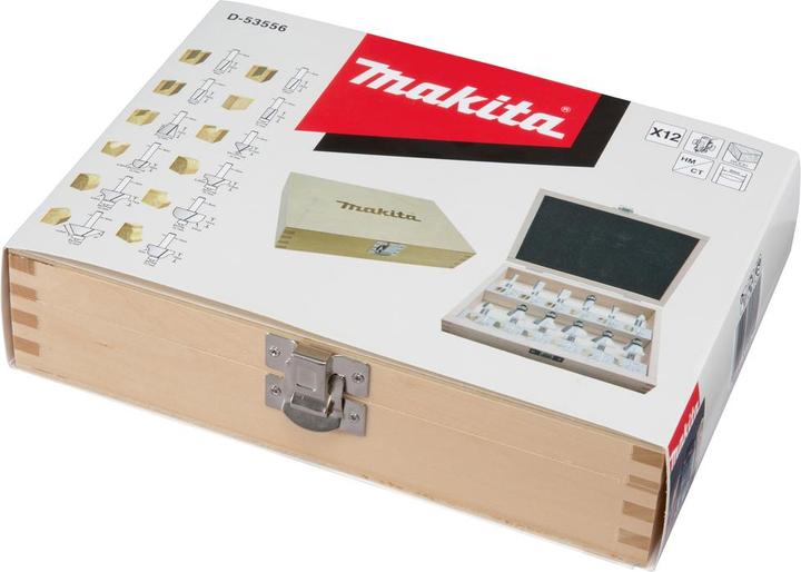 Actual product image Makita Cutter set 12 pieces