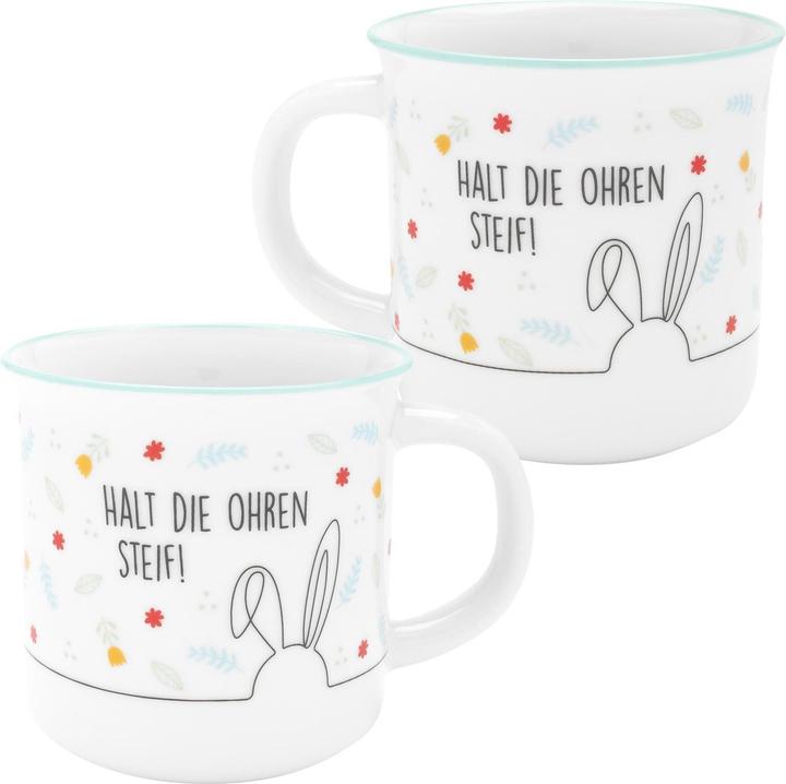 Actual product image Sheepworld Universal Mug Keep Your Ears Stiff! 350 ml, 1 piece, White (350 ml, 1 x)