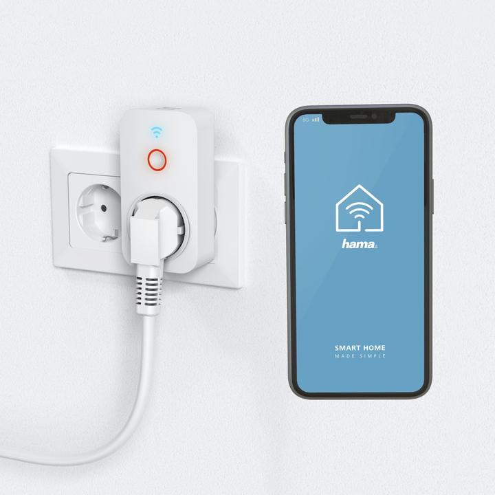 Actual product image Hama 00176612 Wi-Fi socket outlet indoor 2300 W