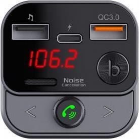 Produktbild Technaxx Bluetooth 5.3 FM-Transmitter für das Auto mit USB-C-&USB-A-Laden, Deep Bass Boost, Freispre