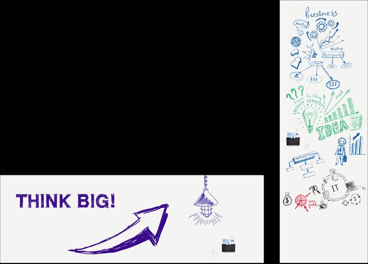 Produktbild Legamaster Magnethaftendes Whiteboard Wrap-Up