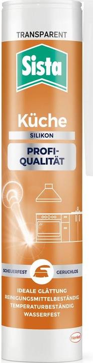 Produktbild Sista Küche Silikon Transparent 280g (0.46 kg, Transparent, 280 ml)