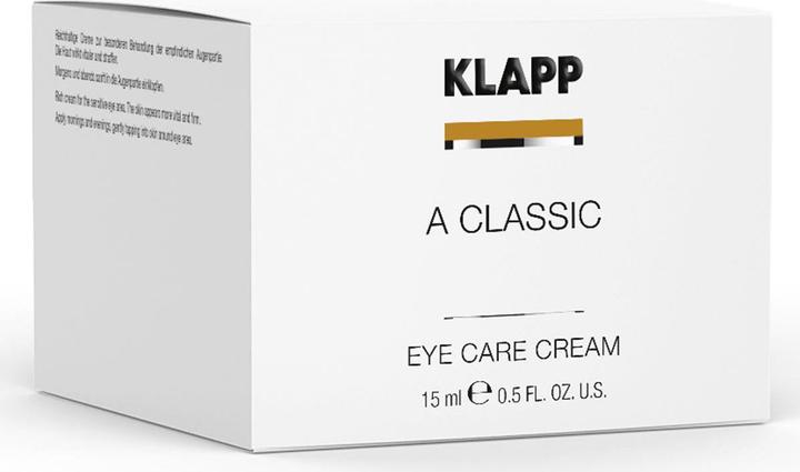 Produktbild Klapp A CLASSIC Eye Care Cream 15 ml (15 ml)