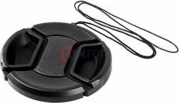 Produktbild Foxfoto Snap-on-Objektivdeckel – 40,5 mm mit Trageband