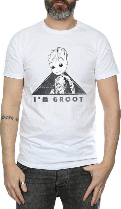 Immagine prodotto Guardians Of The Galaxy Vol. 2 Groot Mono Triangle Maglietta Uomo (M)