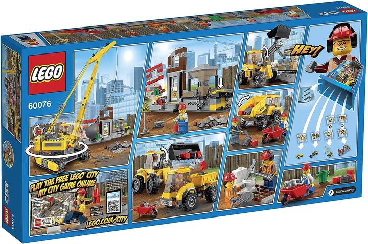 Image du produit LEGO City Le chantier de démolition (60076, LEGO City)