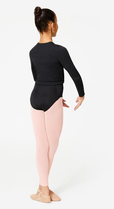 Produktbild Starever Wickeljacke Mädchen Ballett - schwarz (6, 7, 8)