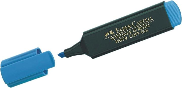 Produktbild Faber-Castell Textmarker Textliner 48 (Blau, 5 mm, 1 x)