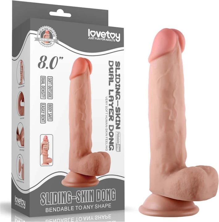 Produktbild Lovetoy Sliding Skin Dildo