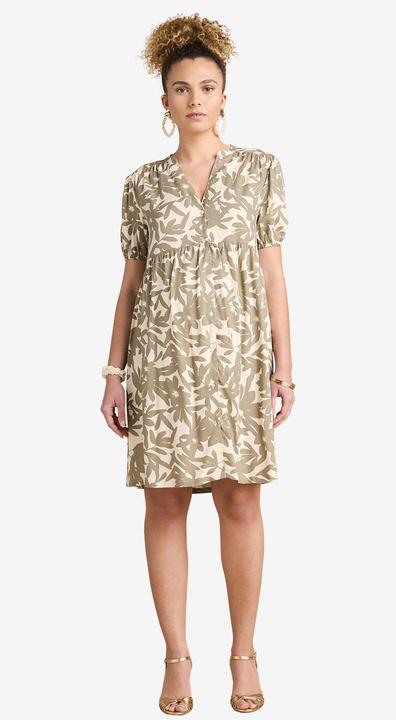 Actual product image Envie de Fraise Kurzes Kleid für Schwangerschaft und Stillzeit mit Blätterprint (34)