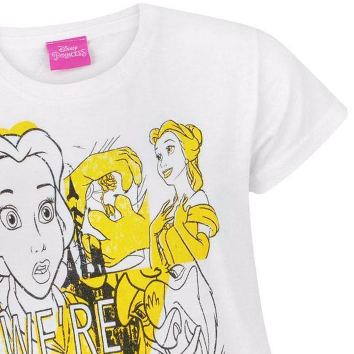 Produktbild Beauty And The Beast We Are Together Now Tshirt Mädchen (140, 146)