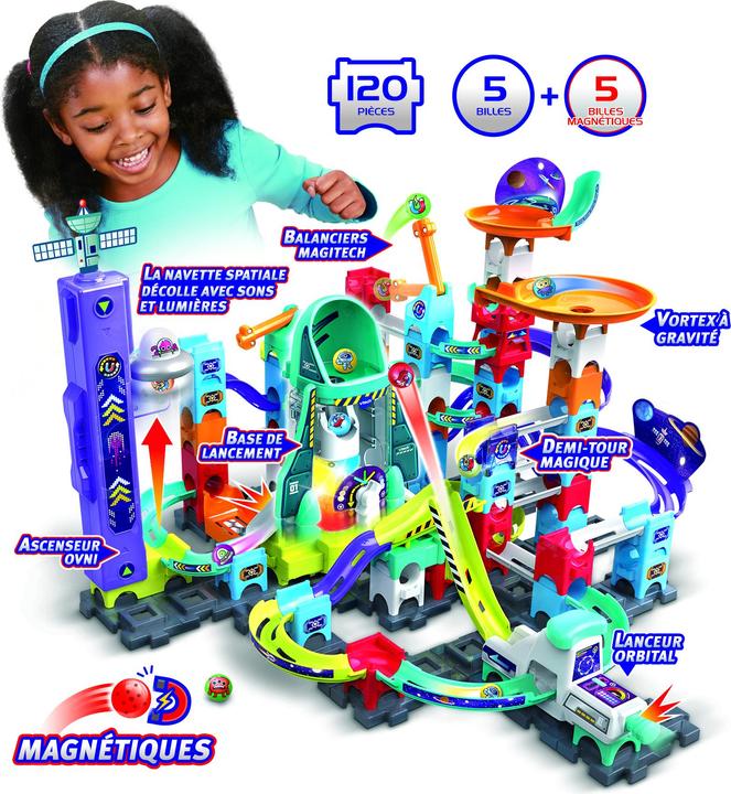 Image du produit VTech Marble Rush - Kit de mission magnétique spatiale XL300E