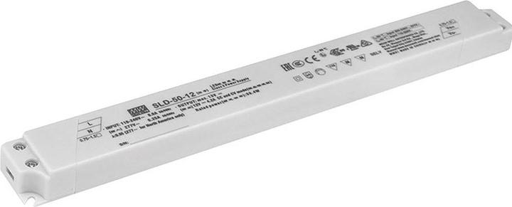 Image du produit MeanWell Mean Well SLD-50-12 Driver pour LED Tension constante, courant constant 50.4 W 4.2 A 12