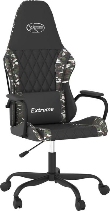 Image du produit VidaXL Gaming-Stuhl mit Massagefunktion Schwarz Tarnfarben
