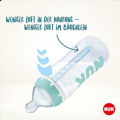 Produktbild NUK Anti-Colic Professional Babyflaschen Set mit Temperature Control