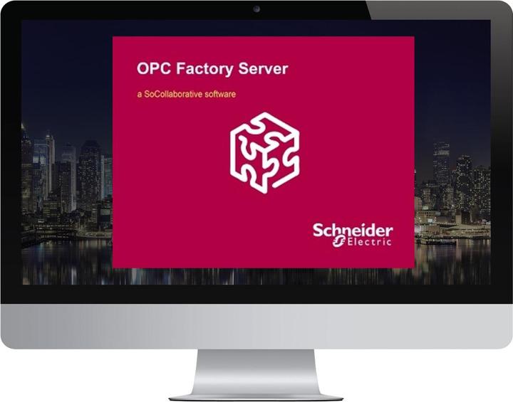 Produktbild Schneider Electric OPC Server, OFS (OPC Factory Server) V3.60 Large, 200 Lizenzen/Stationen TLXCDLFOFS36