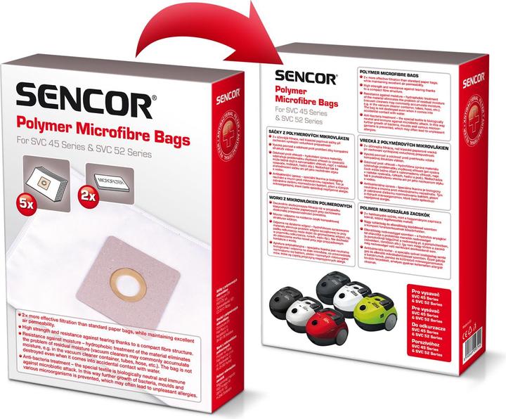 Sencor SVC 45/52 vacuum accessory/supply (5 x)