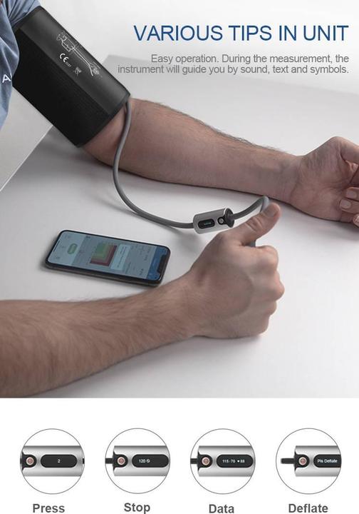 Immagine prodotto ViatomTech BP1S Wireless Blood Pressure Monitor