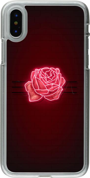 Actual product image PhoneLook Cover transparent Spring 23 neon rose (Apple iPhone X, Apple iPhone XS)