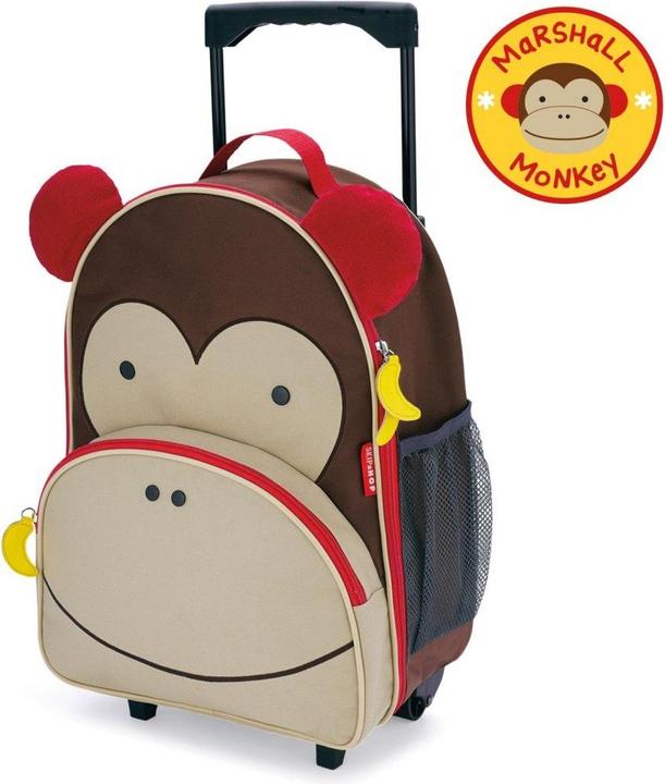 Actual product image Skiphop Zoo Rolling Luggage Monkey (26 l, Hand luggage (up to 50 litres))