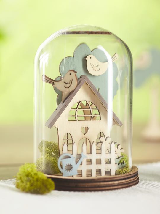 Immagine prodotto VBS Vaso a campana in vetro (Ø 10 x 12 cm)