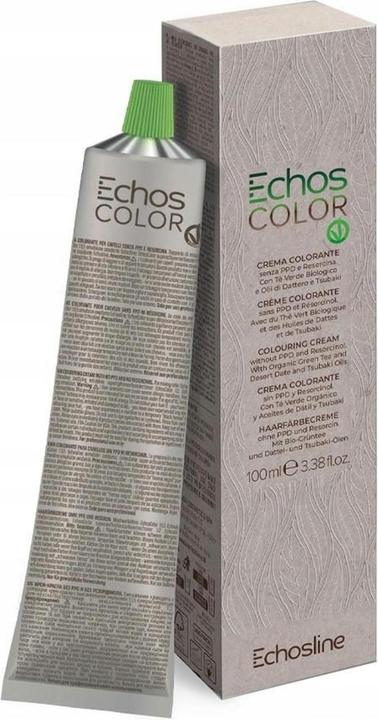 Echosline Echos Color Colouring Cream — wegańska farba do włosów z mleczkiem pszczelim, 100ml - 6,7 |