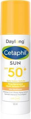Actual product image Daylong Cetaphil sun SPF 50+ Multi-Protection Fluid Face, 50 ml Lotion (Sun lotion, SPF 50+, 50 ml)