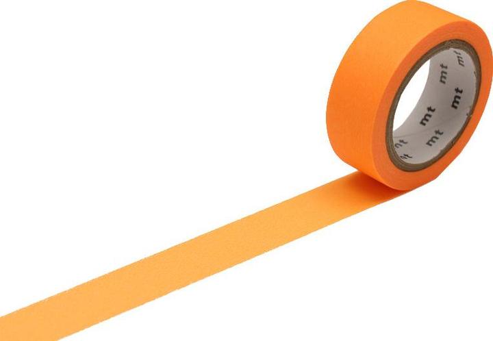 Produktbild MT Klebeband Washi Masking Tape Basic schockierendes Orange 15mmx7m (15 mm)