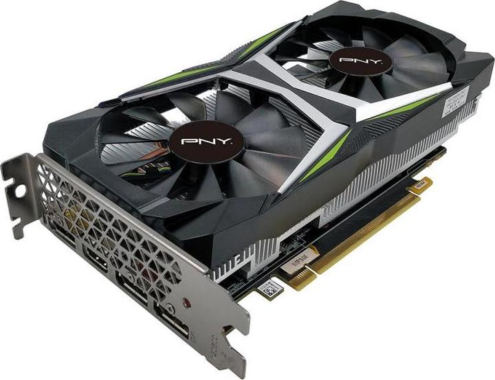 Actual product image PNY RTX 2060 12GB XLR8 GAMING UPRISING, GeForce RTX 2060, 12 GB, GDDR6, 192 bit, 7680 x 4320 Pixel (12 GB)