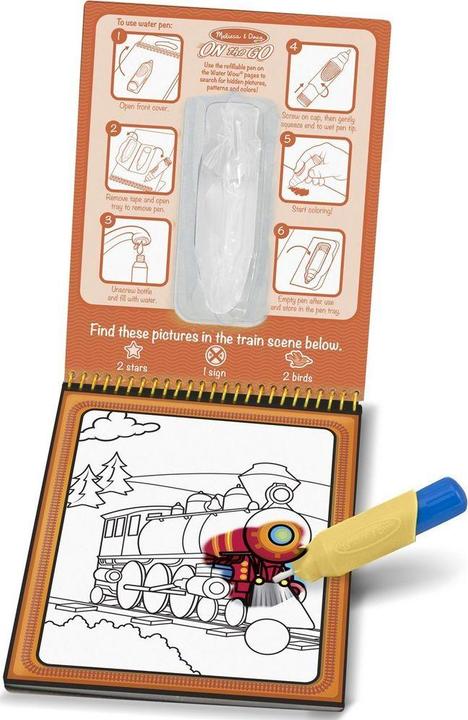 Immagine prodotto Melissa & Doug Veicoli per libri da colorare