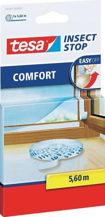 Produktbild tesa Insektenschutz COMFORT, Klettband Ersatzrolle, ohne Bohren