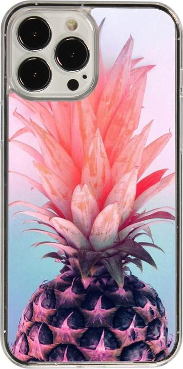 Produktbild PhoneLook Hülle transparent Purple Pink Pineapple (Apple iPhone 13 Pro Max)