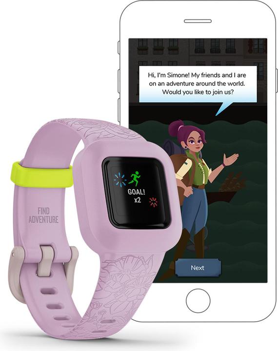 Produktbild Garmin Vivofit jr. 3 Blümchen (20 mm)