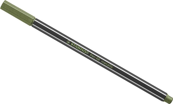 Actual product image STABILO Pen 68 Premium Metallic Felt Pen (Light green, 1 x)
