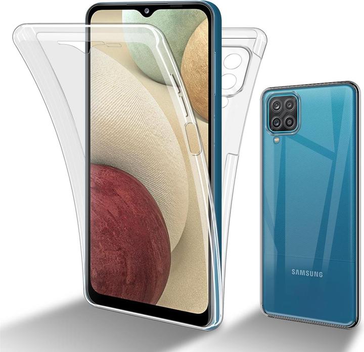 Image du produit Cadorabo TPU 360 degrés Case Cover (Samsung Galaxy A12, Samsung Galaxy M12)