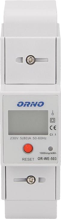 Image du produit Orno 1 Fazowy Wskaźnik Zużycia Energi