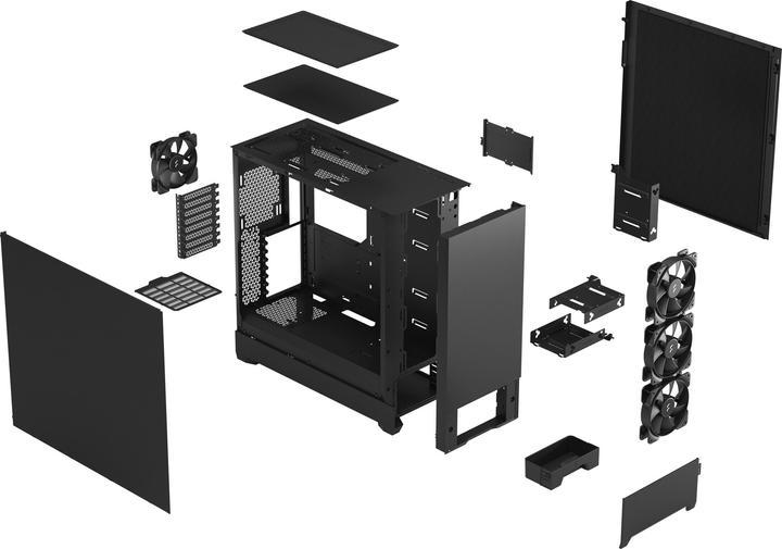 Produktbild Fractal Pop XL Silent (mATX, Mini-ITX, ATX, E-ATX)