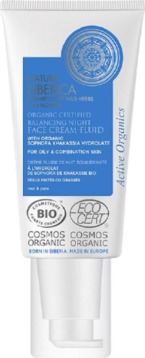 Immagine prodotto Natura Siberica Crema viso notte fluida riequilibrante (50 ml, Crema notte)