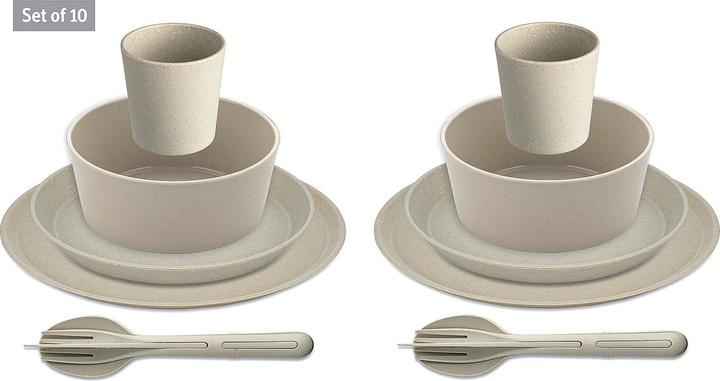 Produktbild Koziol Geschirrset 10tlg.sand (10 Stück)