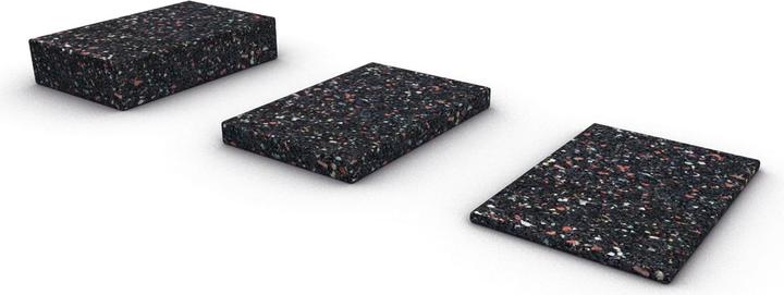 Actual product image Karle und Rubner K&R Isopad 192x192x 8 mm, terrace floors, building protection mat, terrace pad, 10 pcs. (10 x)