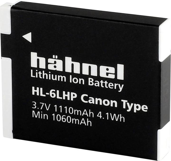 Produktbild Hähnel Ersatzakku HL-6LHP, für Canon NB-6L (Kamera Akku)