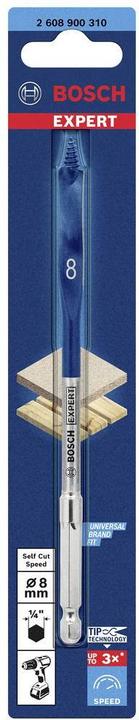 Actual product image Bosch Professional Zubehör EXPERT Self Cut Speed Flat Milling Drill, 8 x 152 mm (8 millimetres)