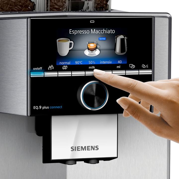Actual product image Siemens EQ.9 plus connect s700