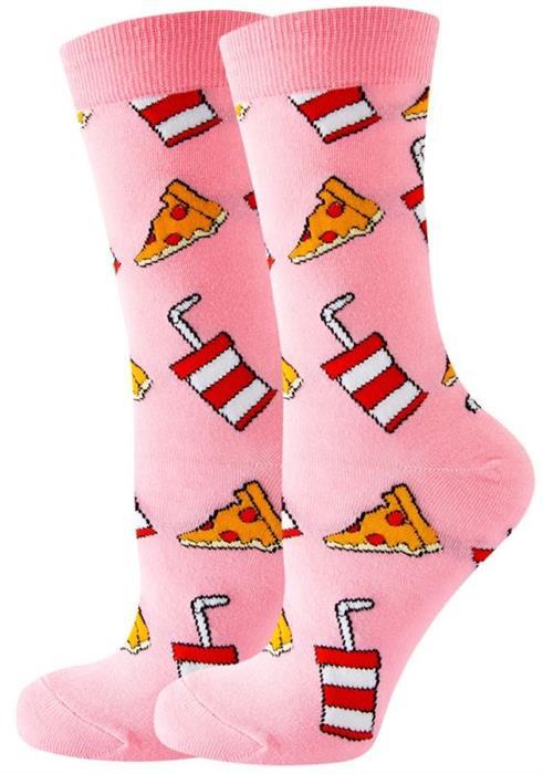 Produktbild Musthaves Socken Grösse 38 - 45 Pizza (38 - 45)