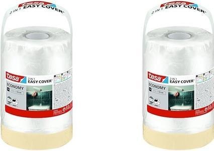 Actual product image tesa EASY COVER Malerfolie ECONOMY Refill Nachfüllrolle (550 mm)