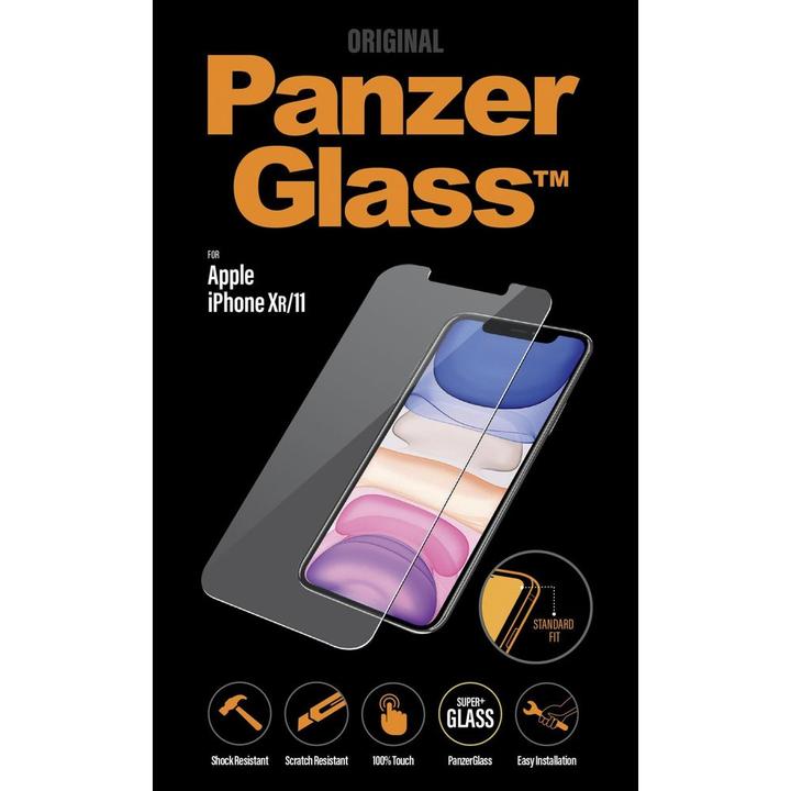 Actual product image PanzerGlass standard fit (1 Piece, Apple iPhone 11)