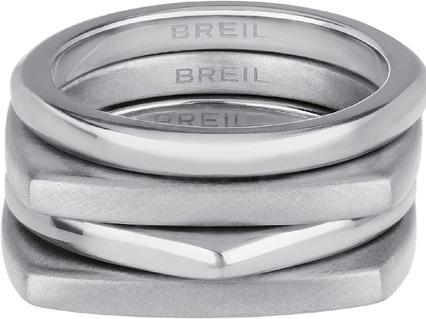 Actual product image Breil ModernÃ sada ocelovÃ½ch prstenÅ¯ New Tetra TJ301 - Circuit: 54 mm (54)