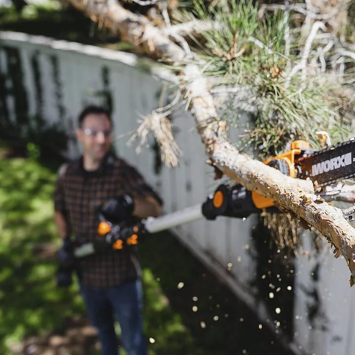Actual product image Worx Scissors Cordless Cutters WG349E. 9 (Battery chain saw)